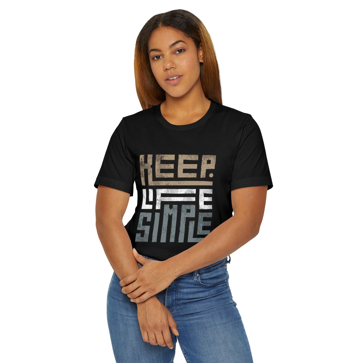 Unisex Inspirational "Keep Life Simple" Unisex Tee