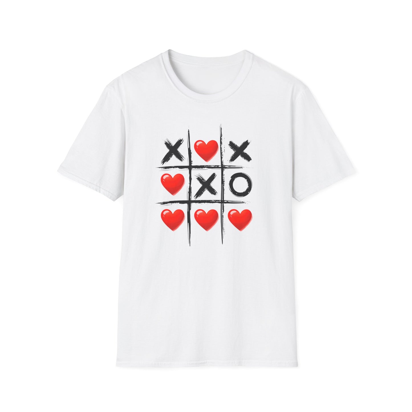 Women's Romantic "Tic Tac Toe" Tee