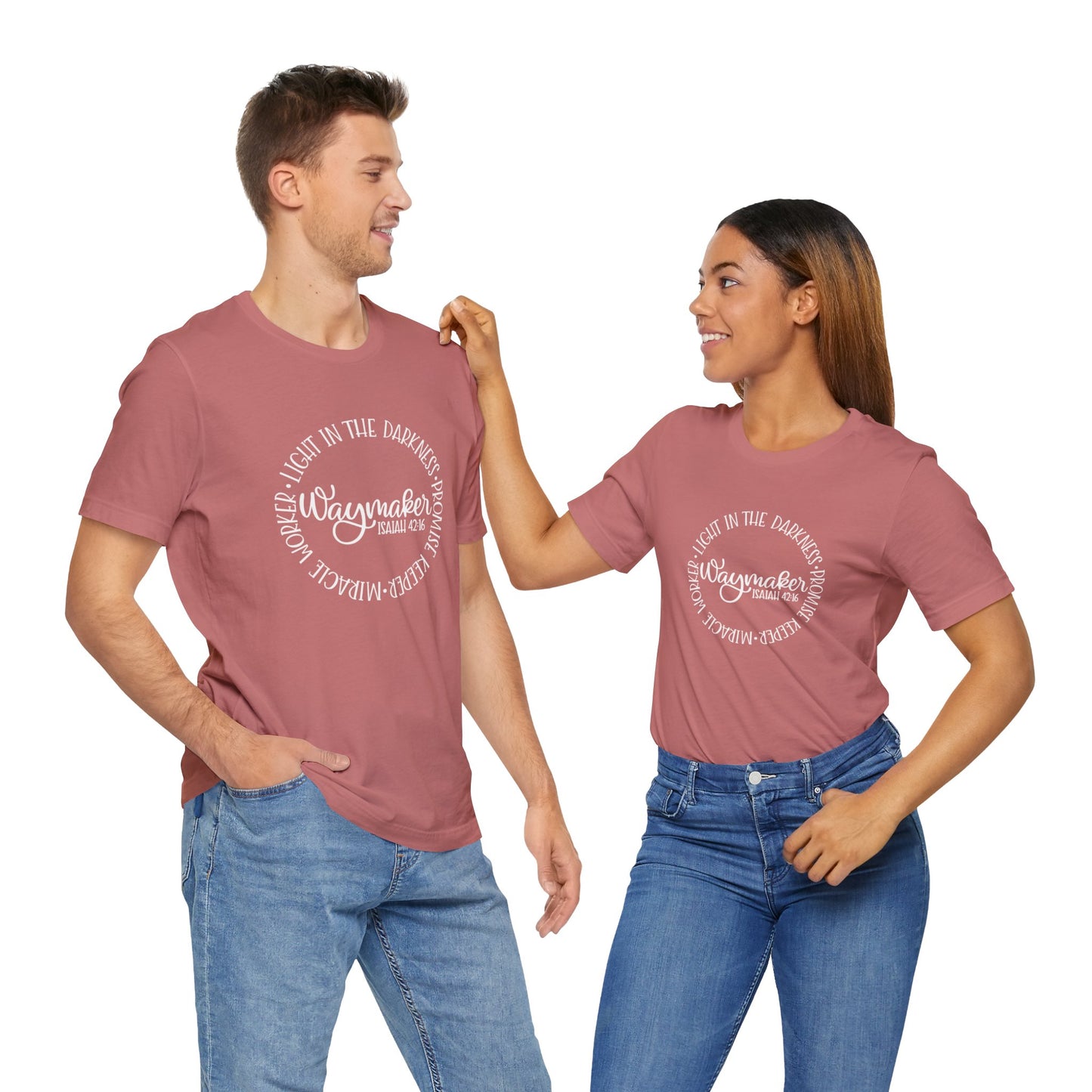 Men's / Women's / Unisex "Waymaker" Inspirational Tee