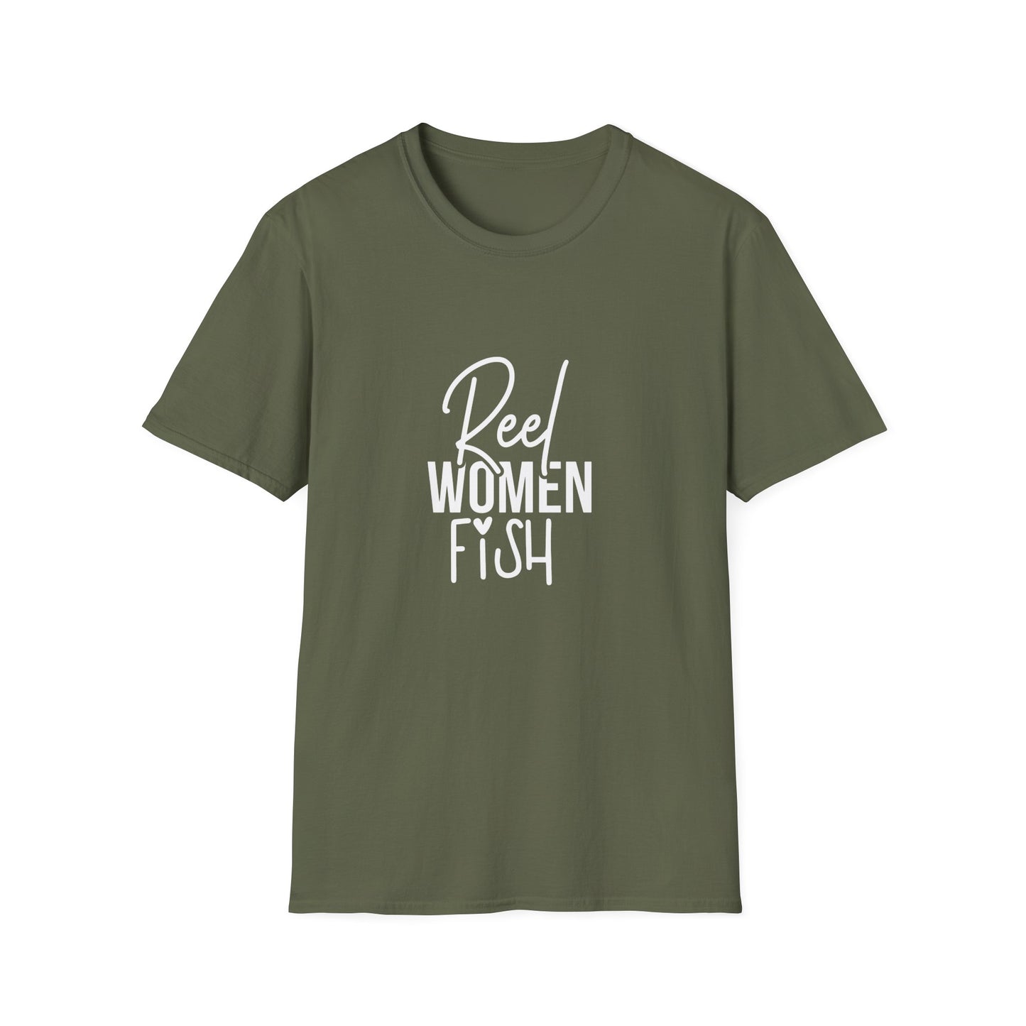 Women's "Reel Women Fish" Tee