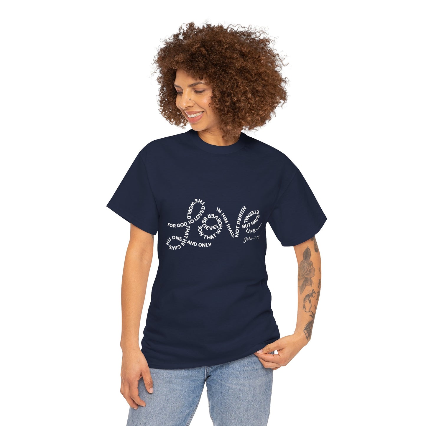 Women's "John 3:16" Inspirational Tee