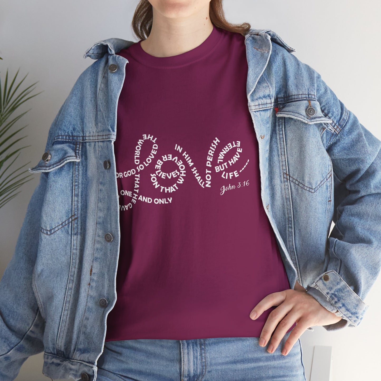 Women's "John 3:16" Inspirational Tee