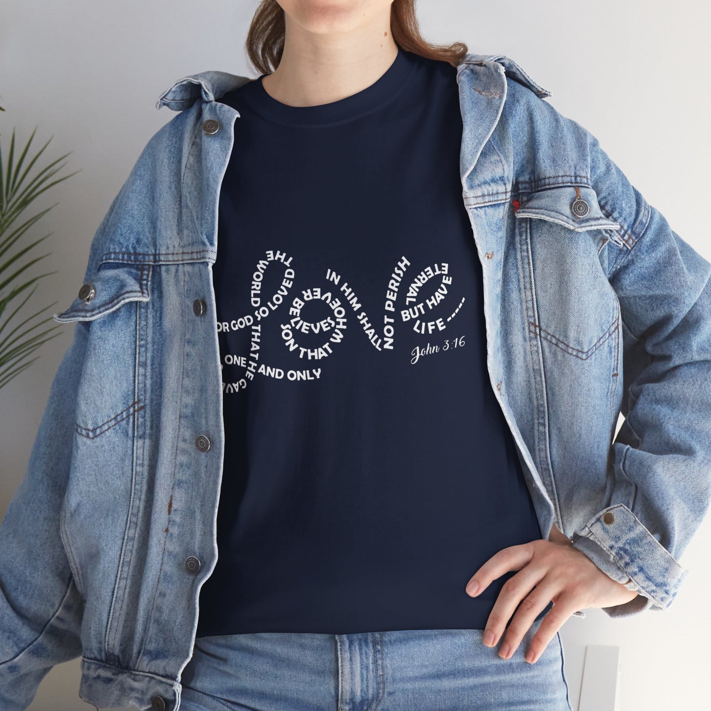 Women's "John 3:16" Inspirational Tee