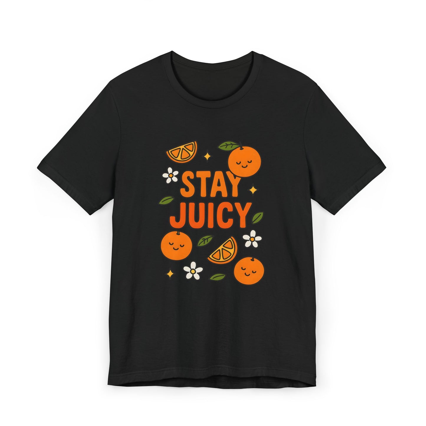 Women's Novelty "Stay Juicy" Jersey Tee
