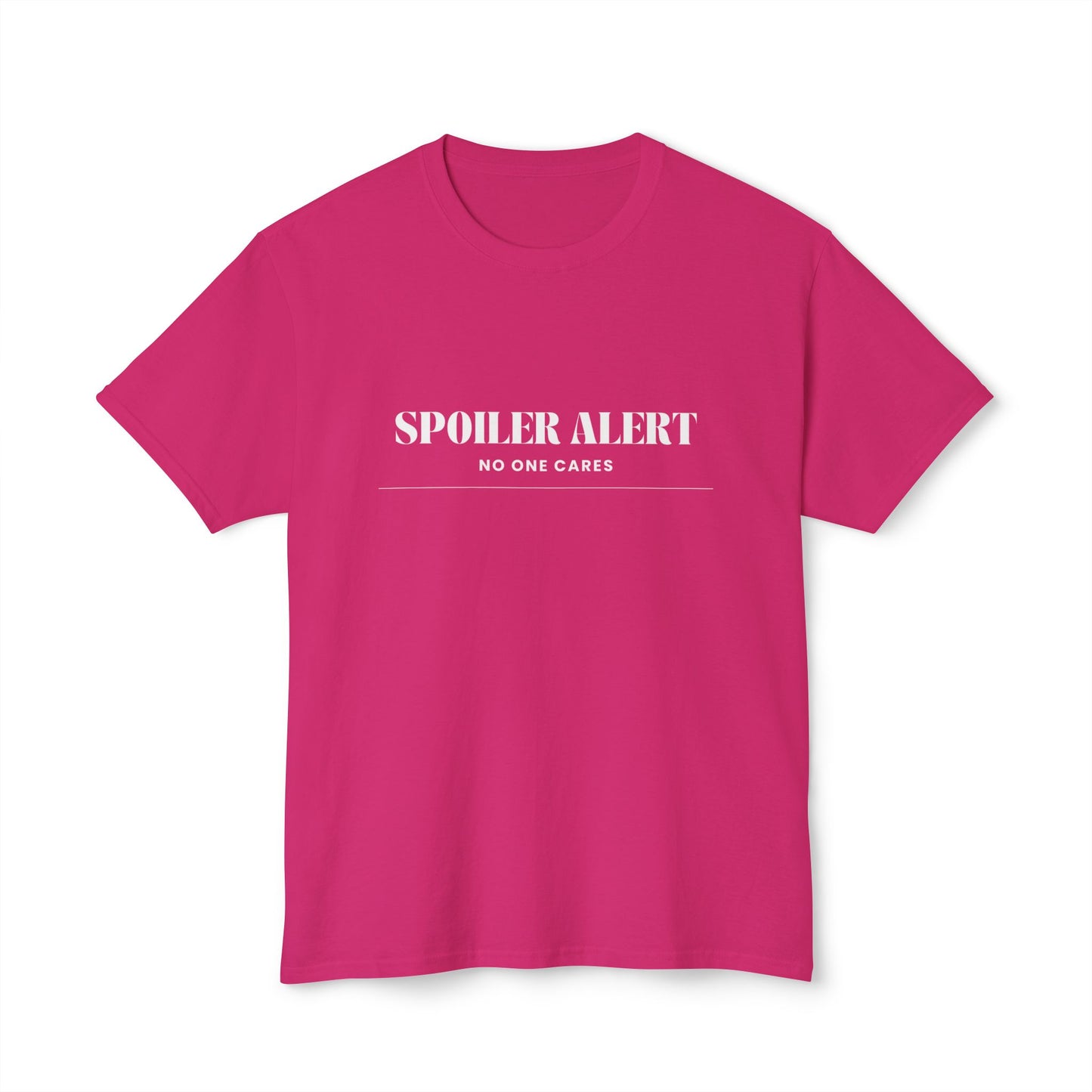 Men's / Women's / Unisex "Spoiler Alert" Tee