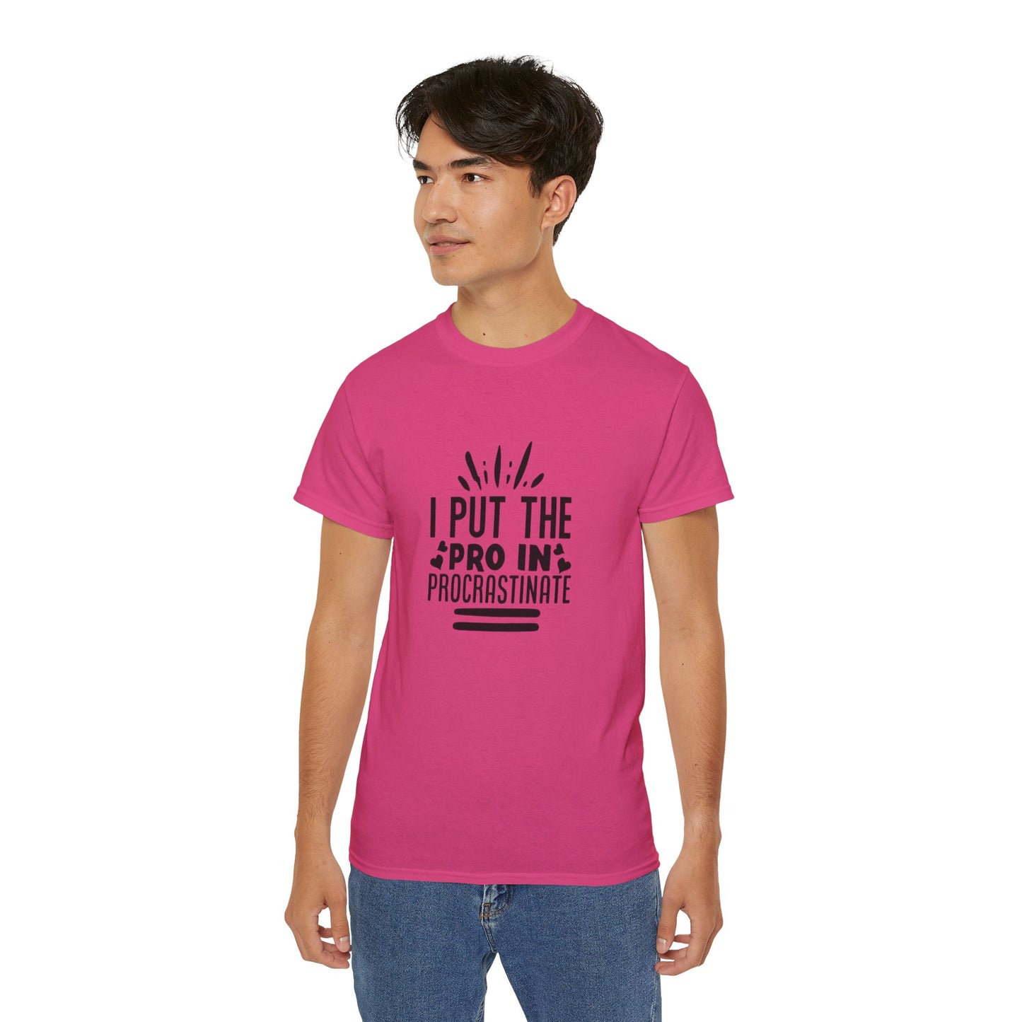 Funny Procrastination Tee, Unisex T-Shirt, Casual Wear, Gift for Students, Humor Shirt, Birthday Present, Relaxed Fit