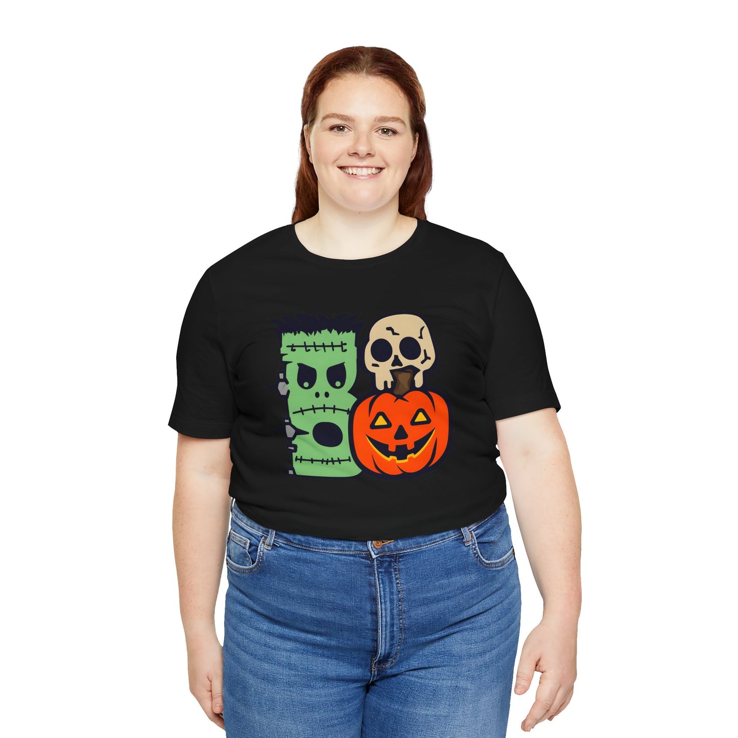 Men's / Women's / Unisex Halloween Graphic "Boo" Tee