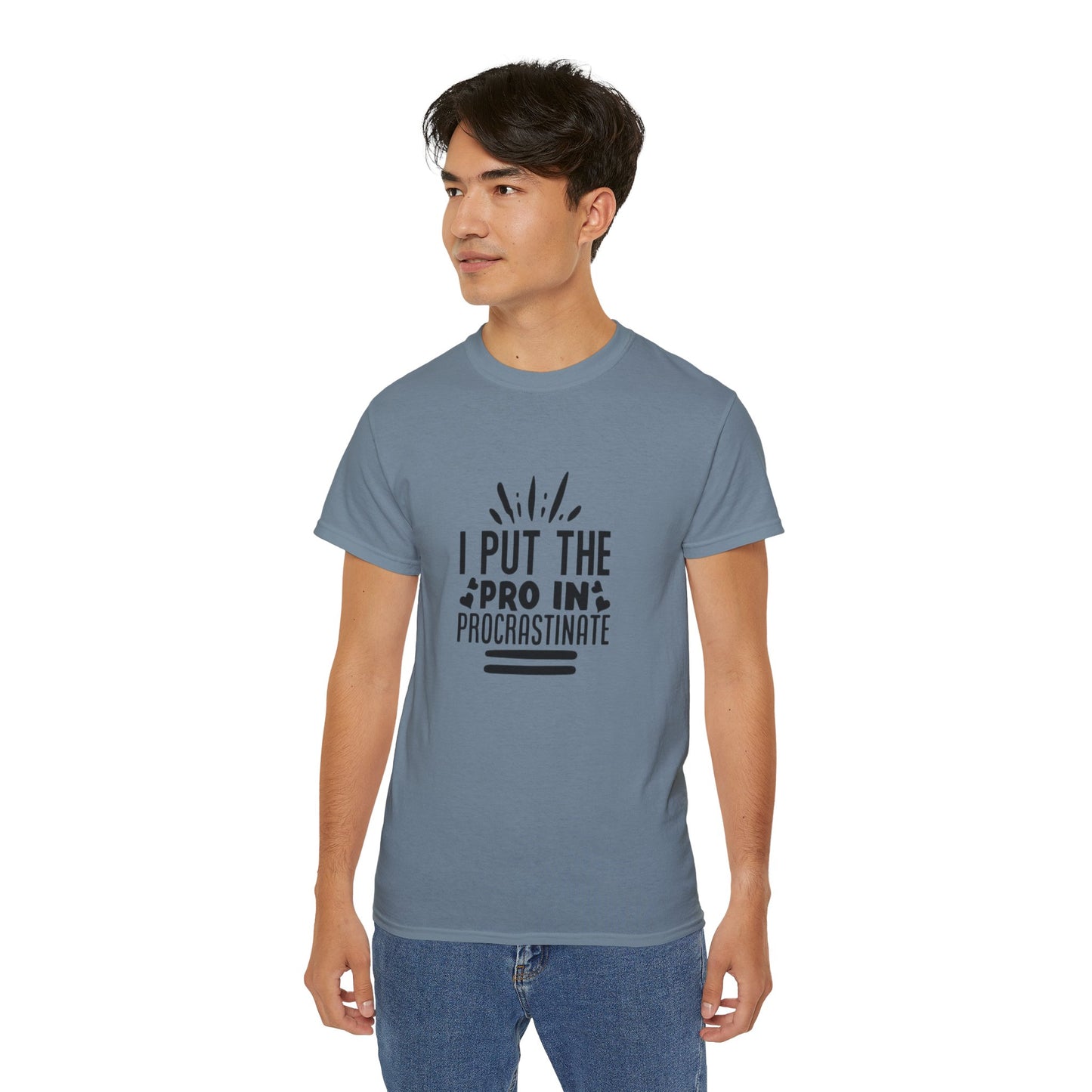 Funny Procrastination Tee, Unisex T-Shirt, Casual Wear, Gift for Students, Humor Shirt, Birthday Present, Relaxed Fit