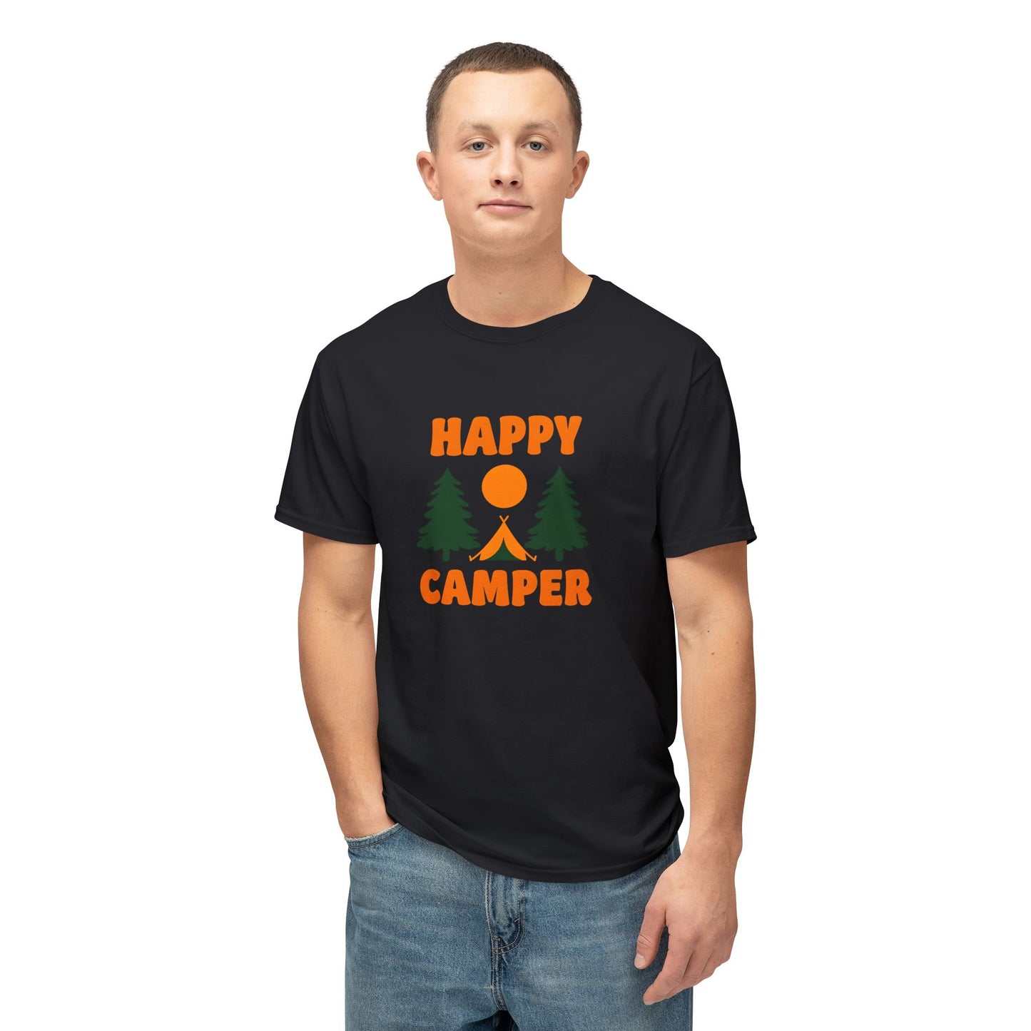 Women's / Men's / Unisex "Happy Camper" Tee