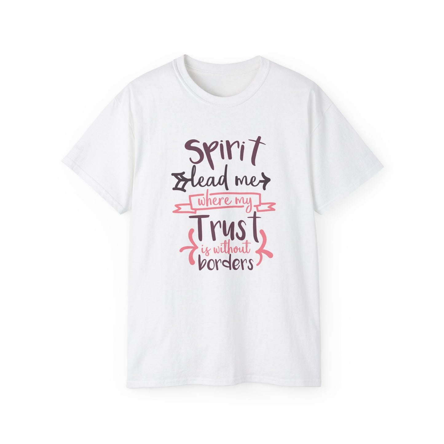 Women's Inspirational "Spirit Lead Me" Tee