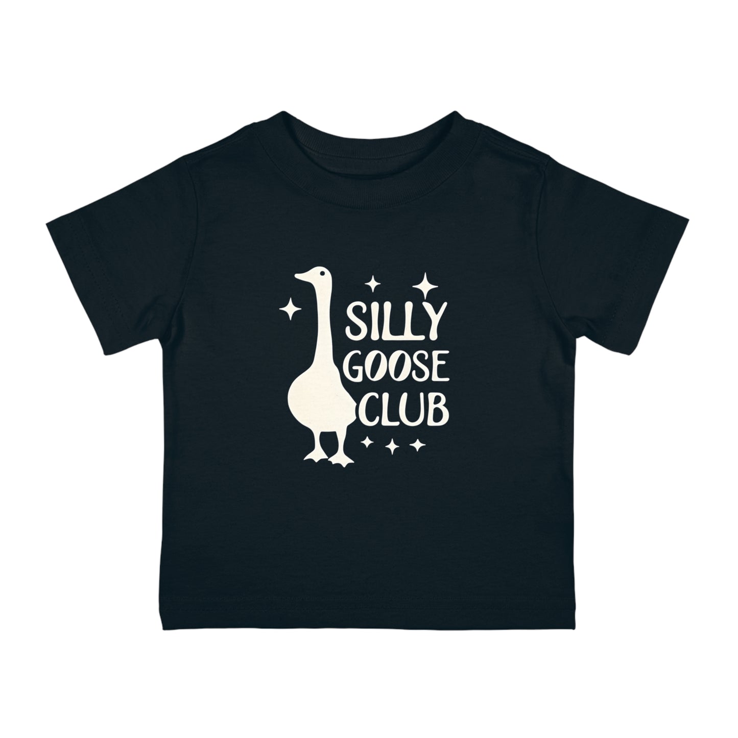 Girl's / Boy's / Unisex Funny "Silly Goose Club" Infant Tee