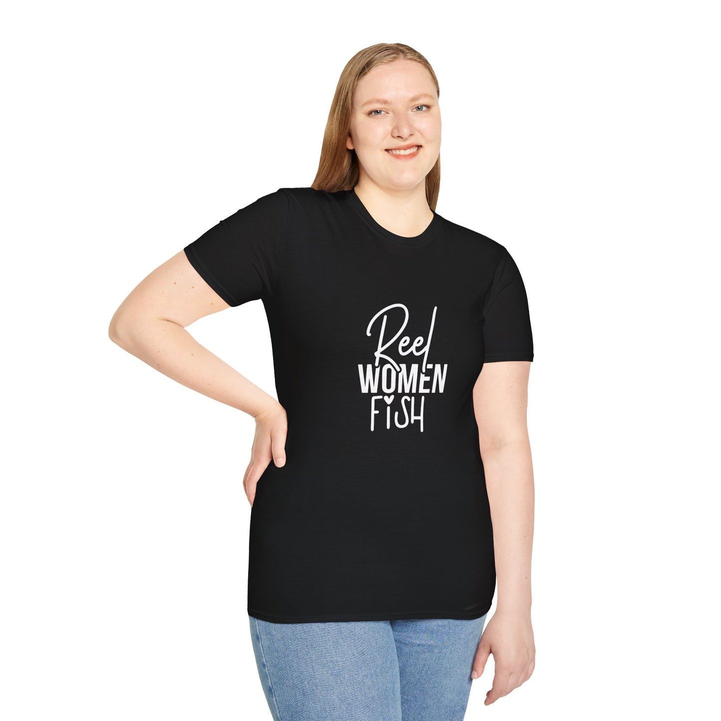 Women's "Reel Women Fish" Tee