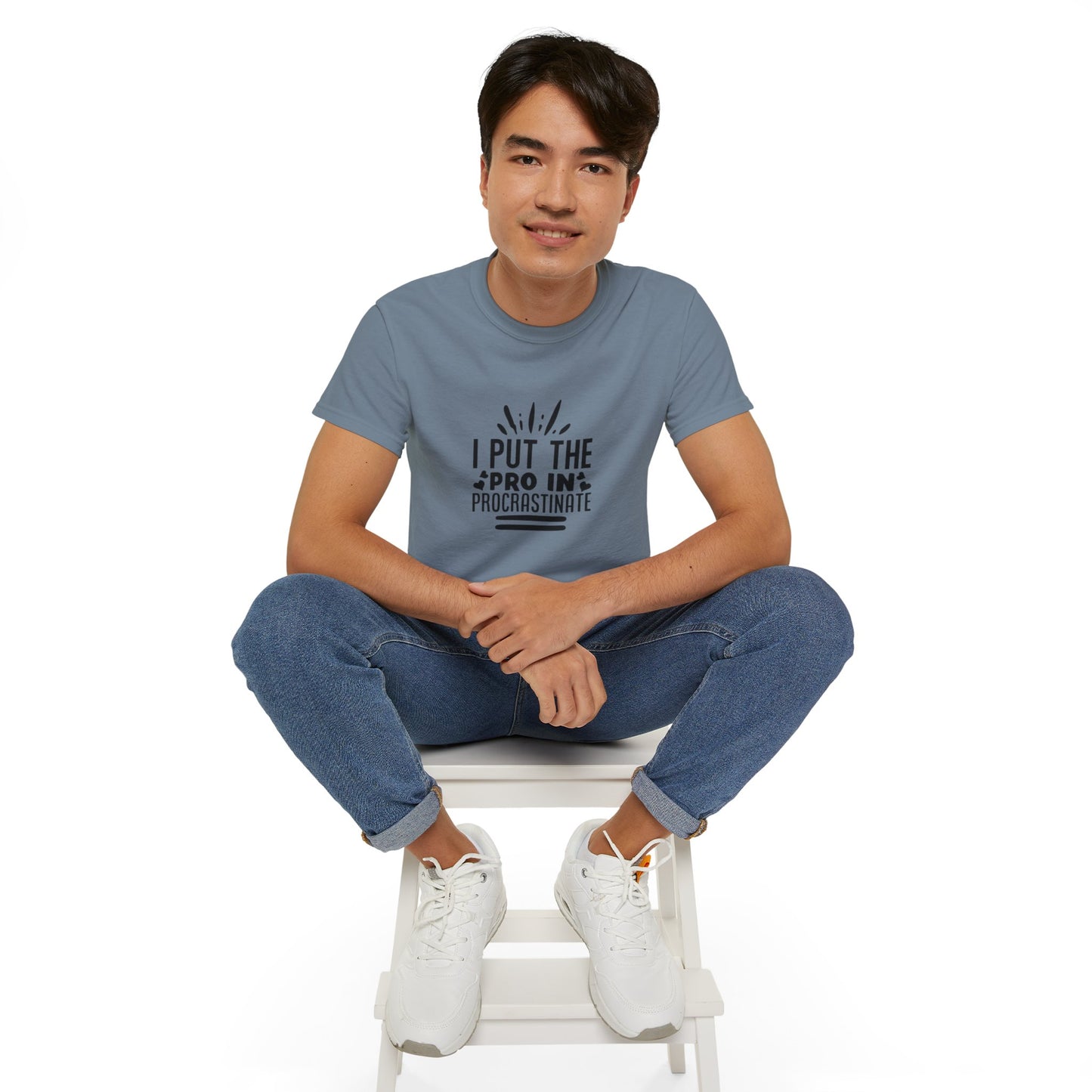 Funny Procrastination Tee, Unisex T-Shirt, Casual Wear, Gift for Students, Humor Shirt, Birthday Present, Relaxed Fit
