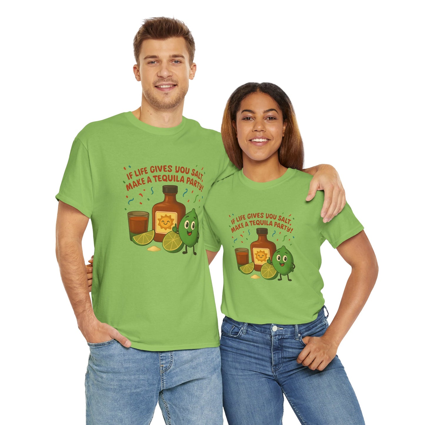 Men's / Women's / Unisex Funny "Make A Tequila Party" Tee