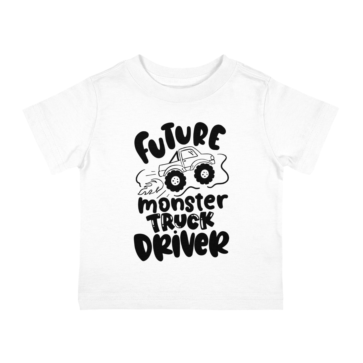 Cute "Future Monster Truck Driver" Infant Tee