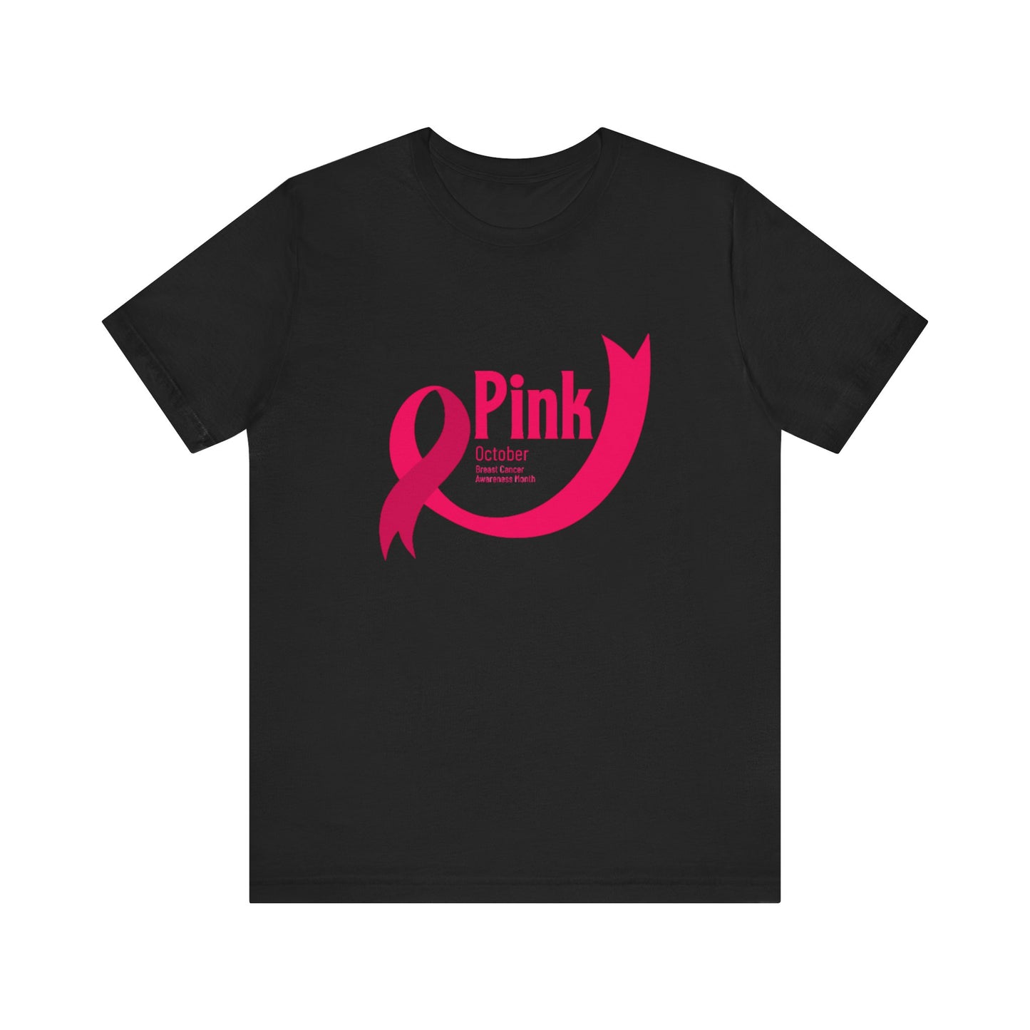 Women's Breast Cancer Awareness - Pink Ribbon Tee