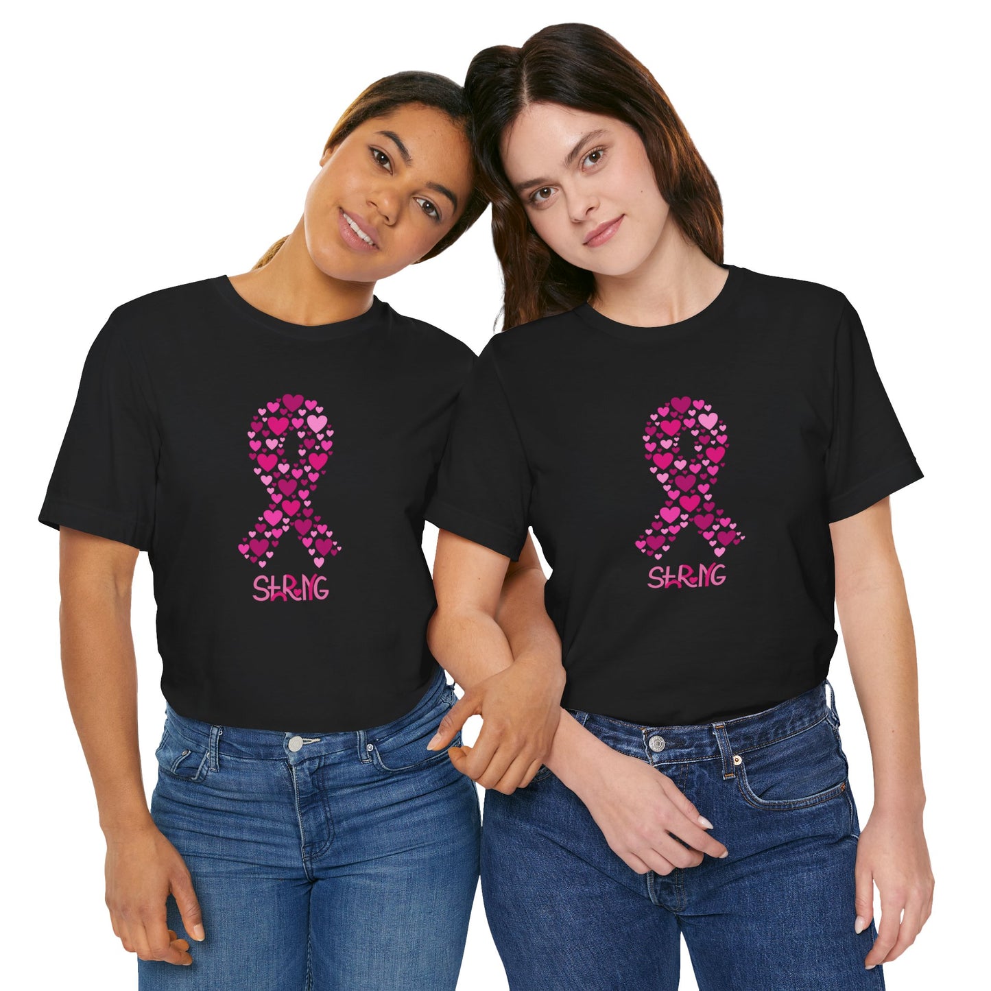 Women's "Strong" Breast Cancer Awareness Tee