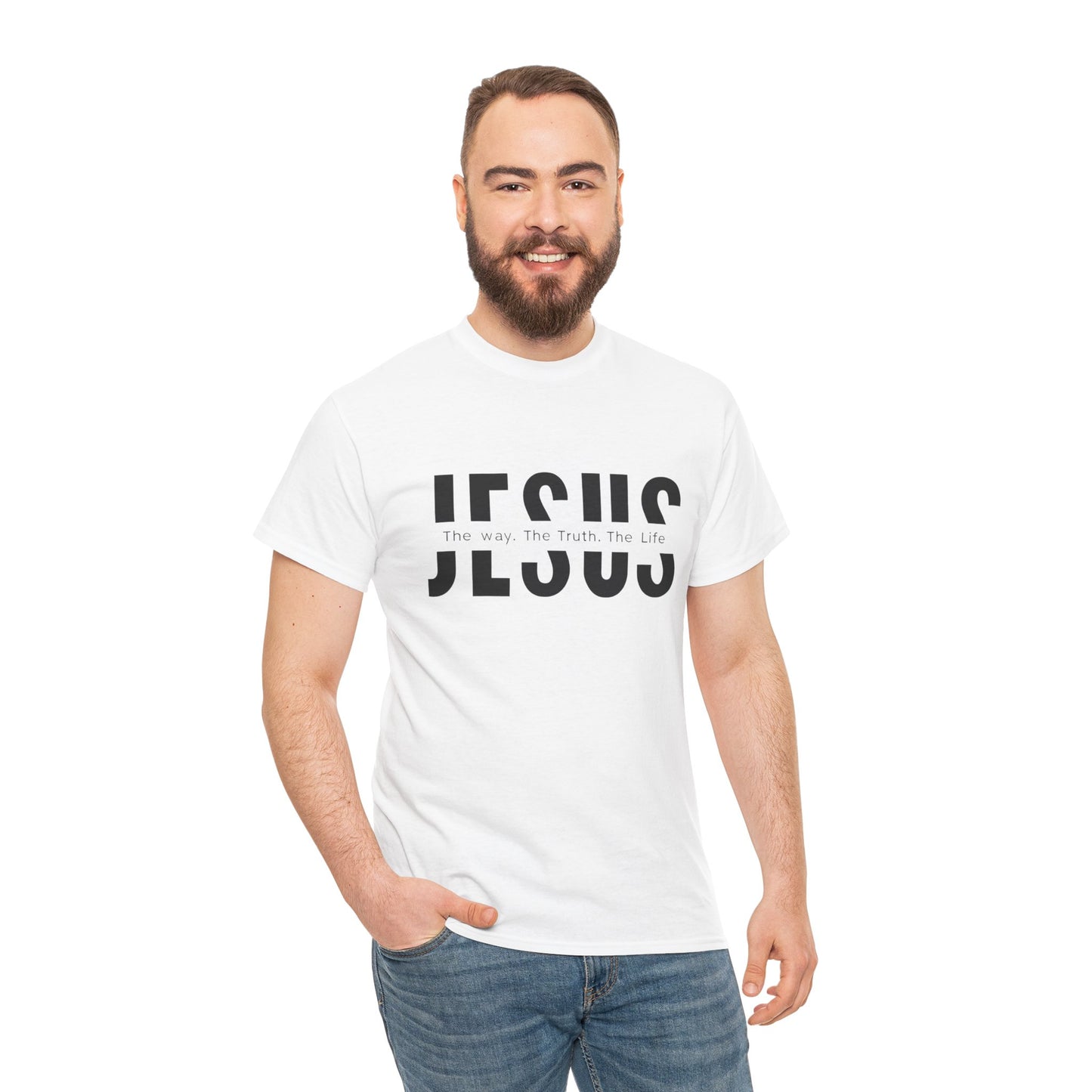 Men's / Women's / Unisex "Jesus" Heavy Cotton Tee