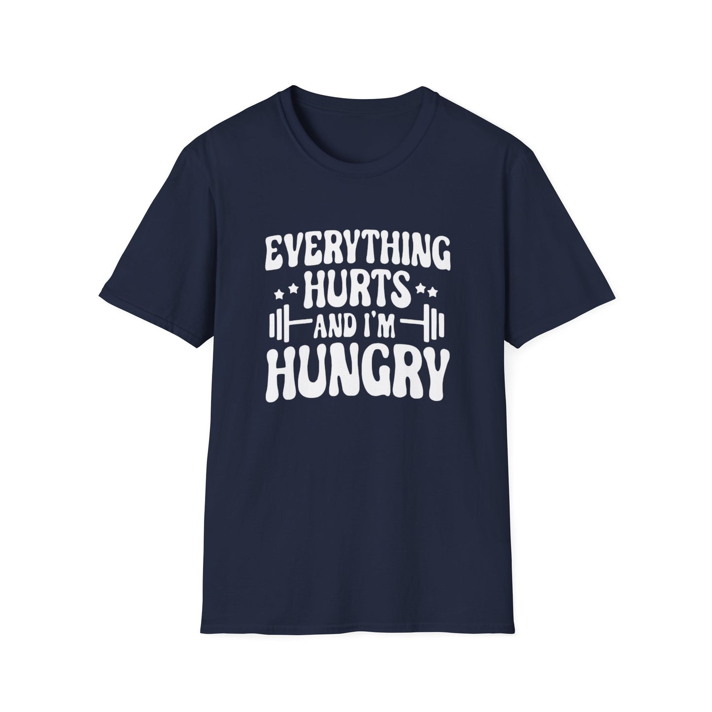 Women's / Men's / Unisex "Everything Hurts" Motivational Fitness Tee
