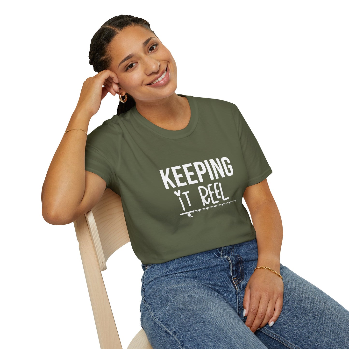 Women's "Keeping It Reel" Fishing Tee