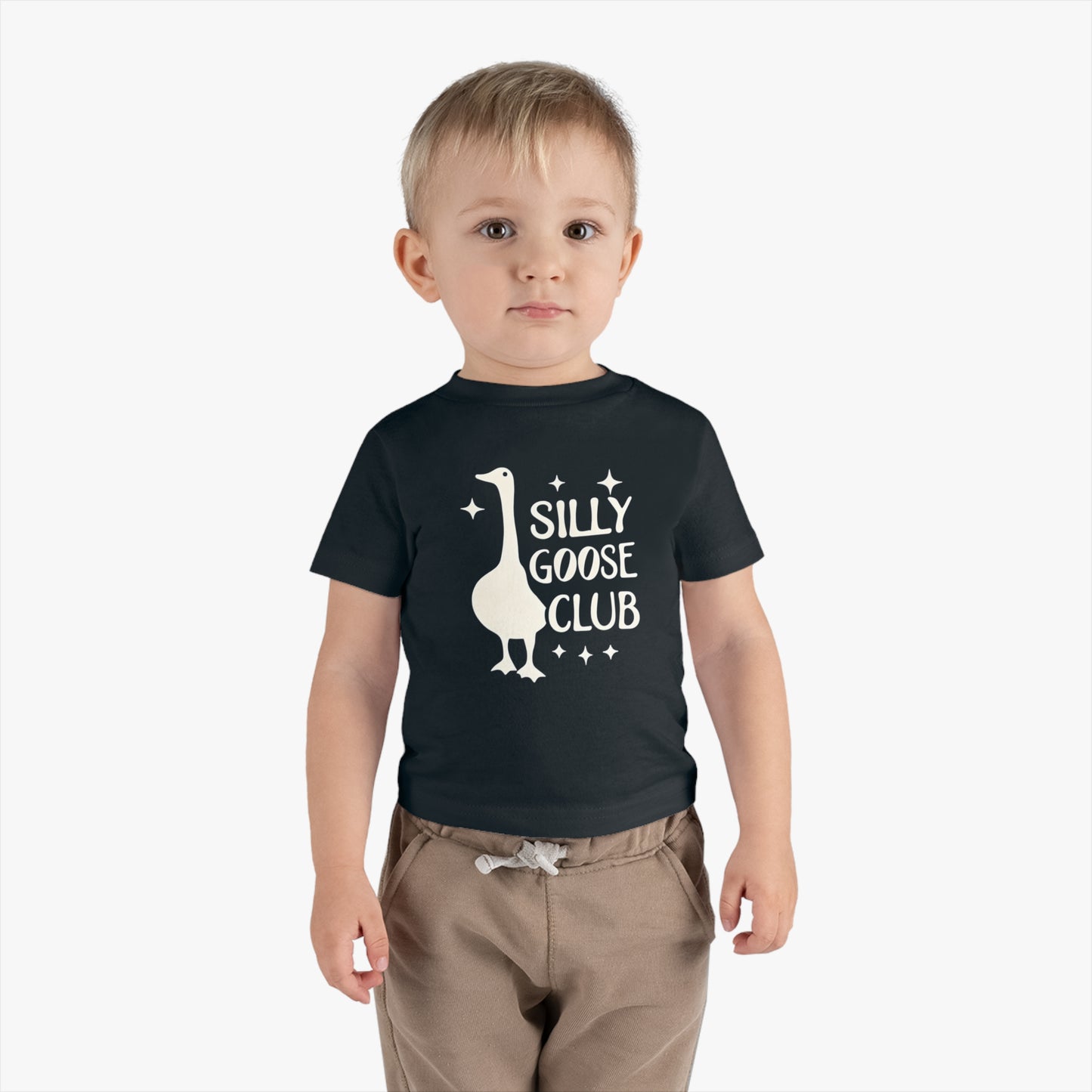 Girl's / Boy's / Unisex Funny "Silly Goose Club" Infant Tee
