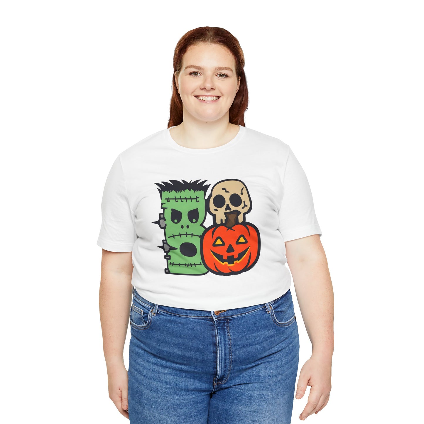 Men's / Women's / Unisex Halloween Graphic "Boo" Tee