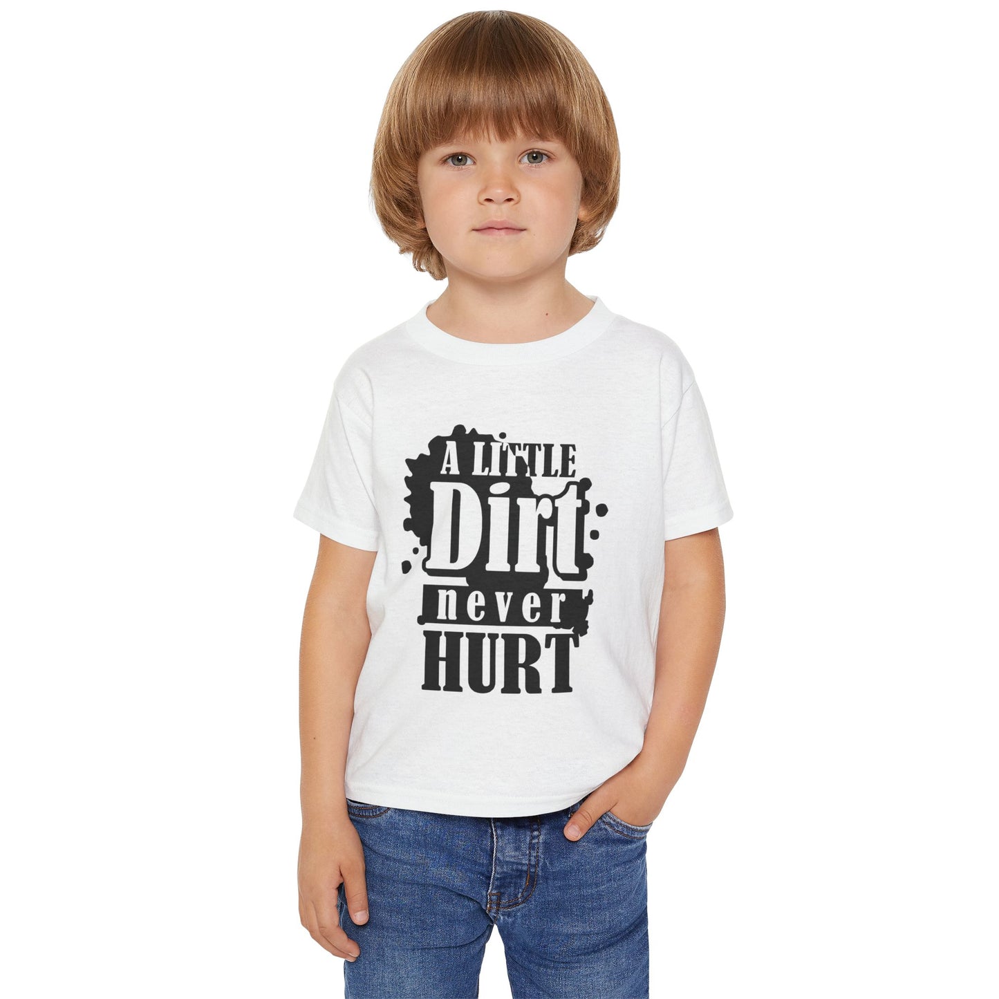 Playful Toddler "A Little Dirt Never Hurt" Tee Shirt