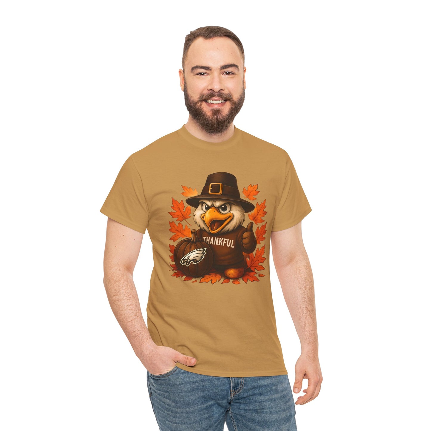 Philadelphia Eagles "Thanksgiving" Fangear Unisex Cotton Shirt