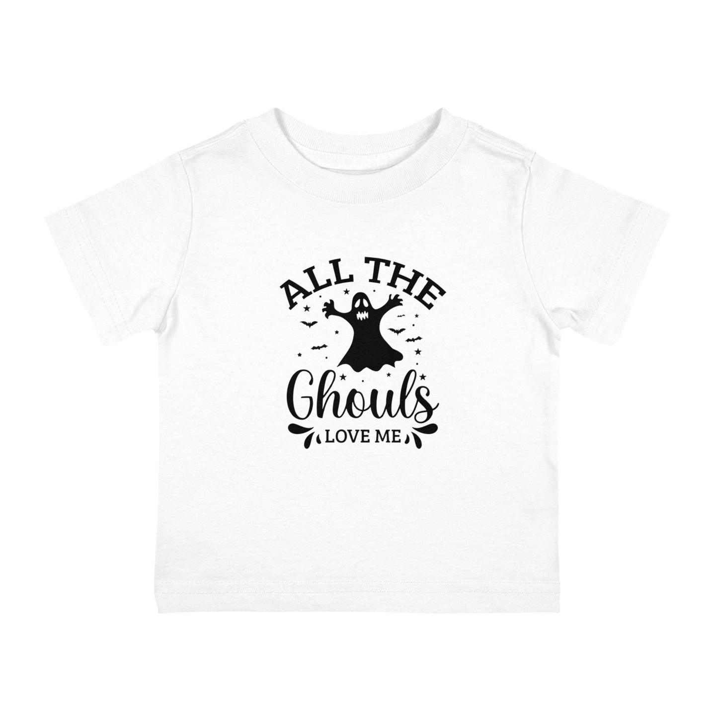 Adorable Halloween "All The Ghouls Love Me" Infant Tee