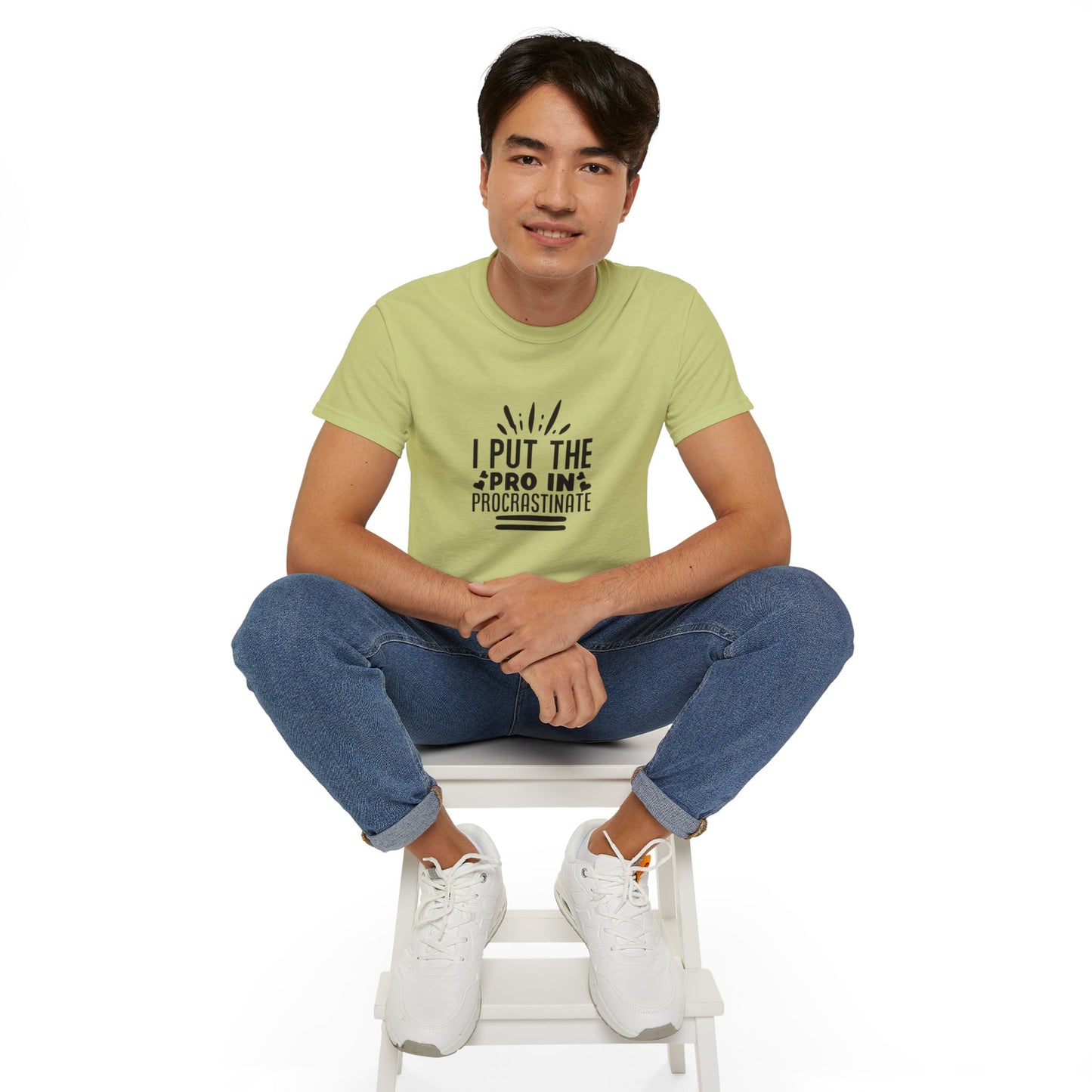 Funny Procrastination Tee, Unisex T-Shirt, Casual Wear, Gift for Students, Humor Shirt, Birthday Present, Relaxed Fit
