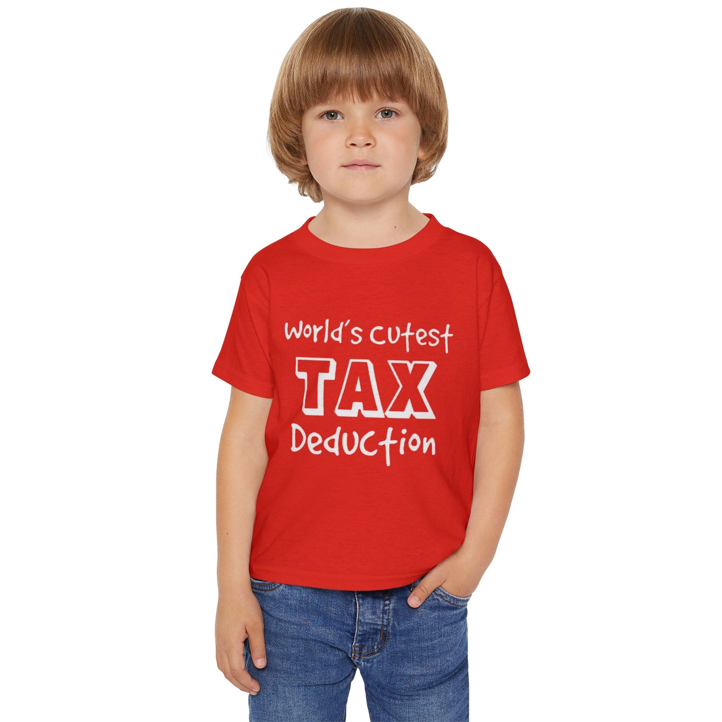 Toddler Tee "World's Cutest Tax Deduction"