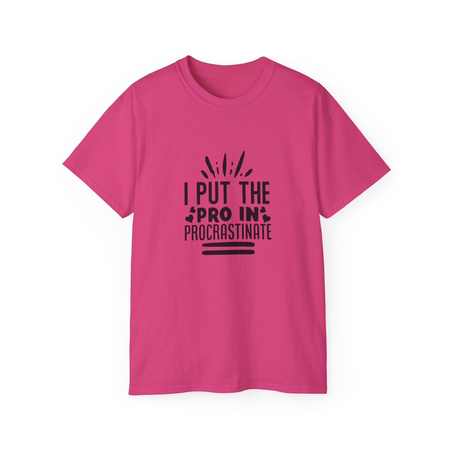 Funny Procrastination Tee, Unisex T-Shirt, Casual Wear, Gift for Students, Humor Shirt, Birthday Present, Relaxed Fit