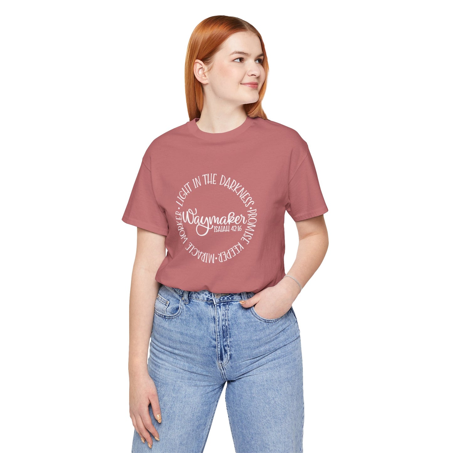 Men's / Women's / Unisex "Waymaker" Inspirational Tee
