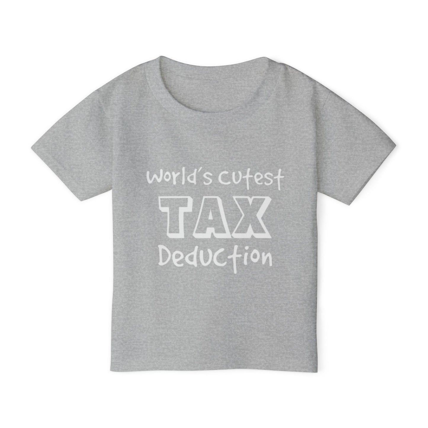 Toddler Tee "World's Cutest Tax Deduction"