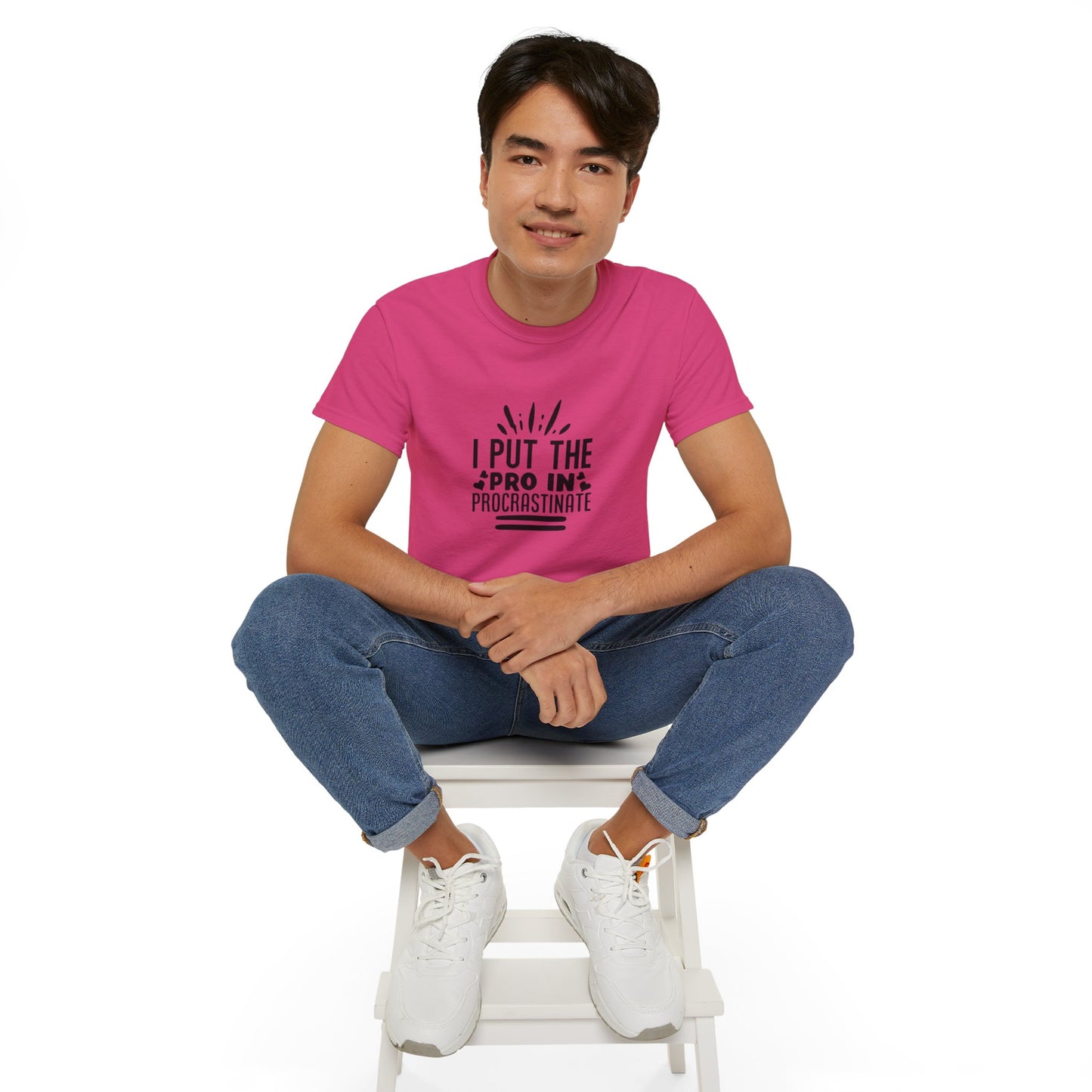 Funny Procrastination Tee, Unisex T-Shirt, Casual Wear, Gift for Students, Humor Shirt, Birthday Present, Relaxed Fit