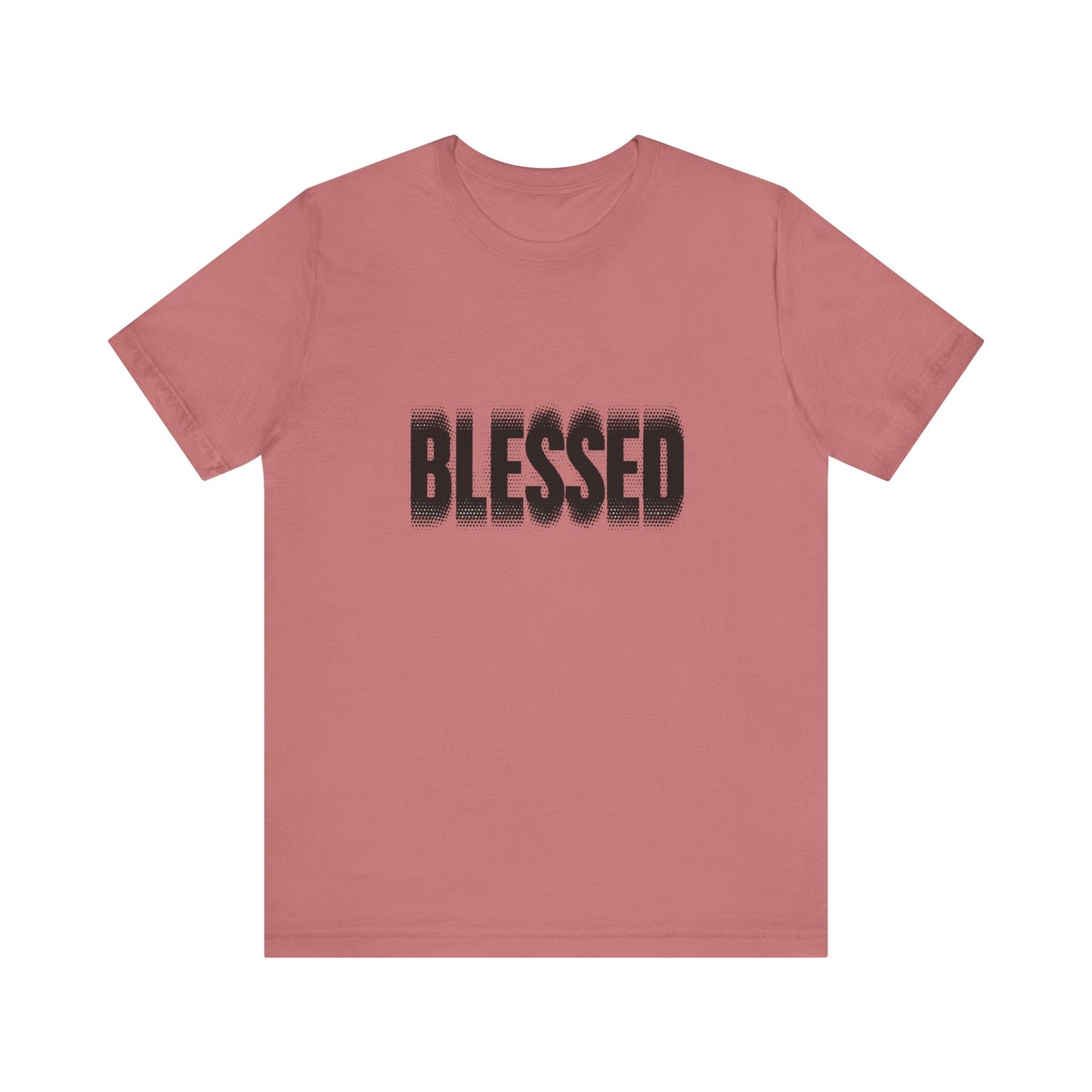 Womens' / Men's / Unisex "Blessed" Jersey Short Sleeve Tee