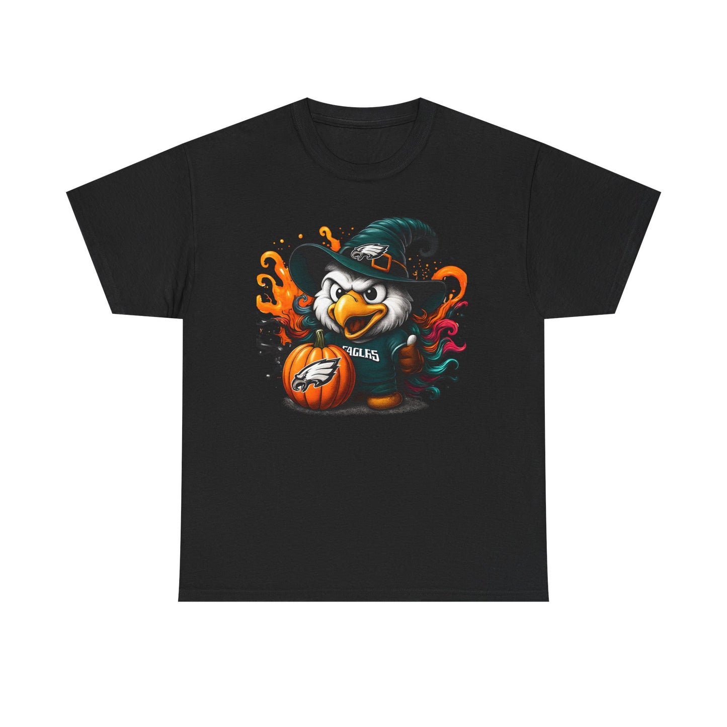 Halloween Philadelphia Eagles Fangear Unisex Heavy Cotton Tee