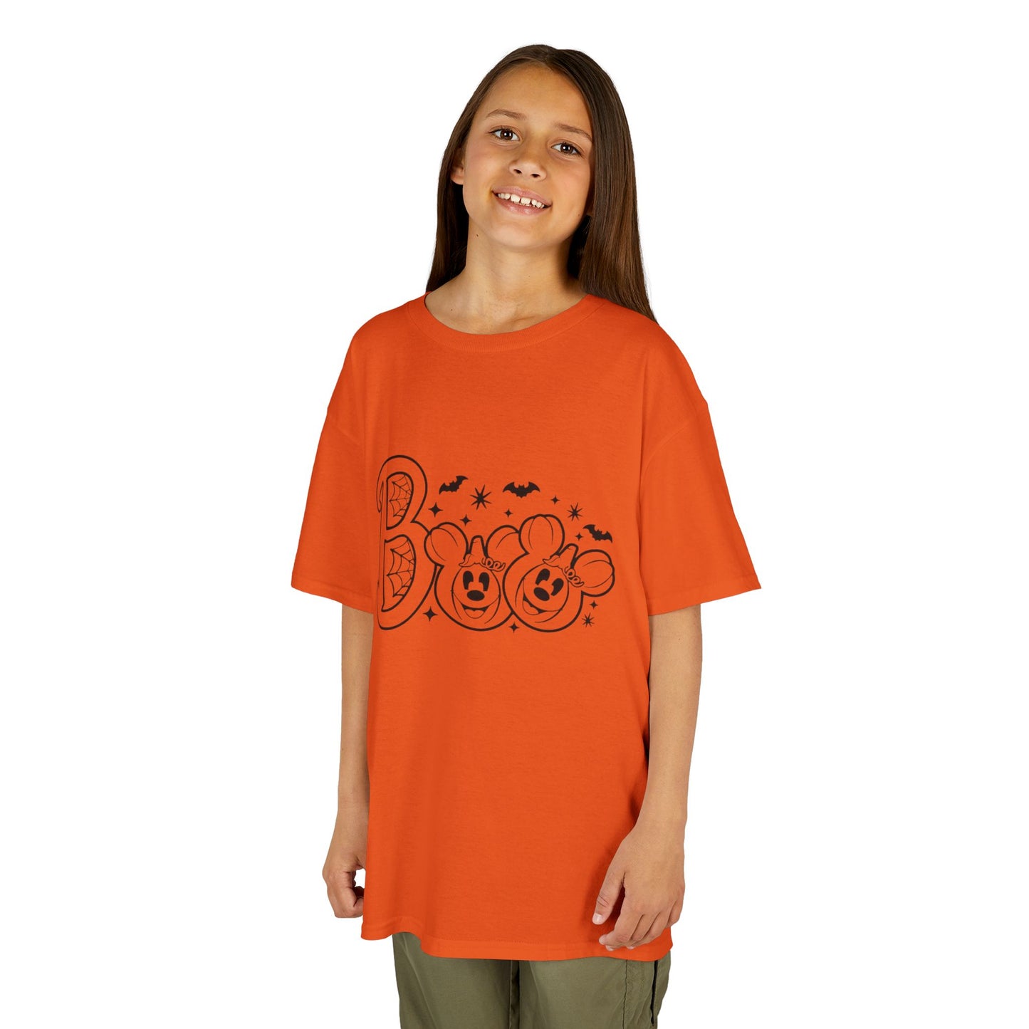 Girl's / Boy's / Unisex Halloween Kids "Boo" Tee