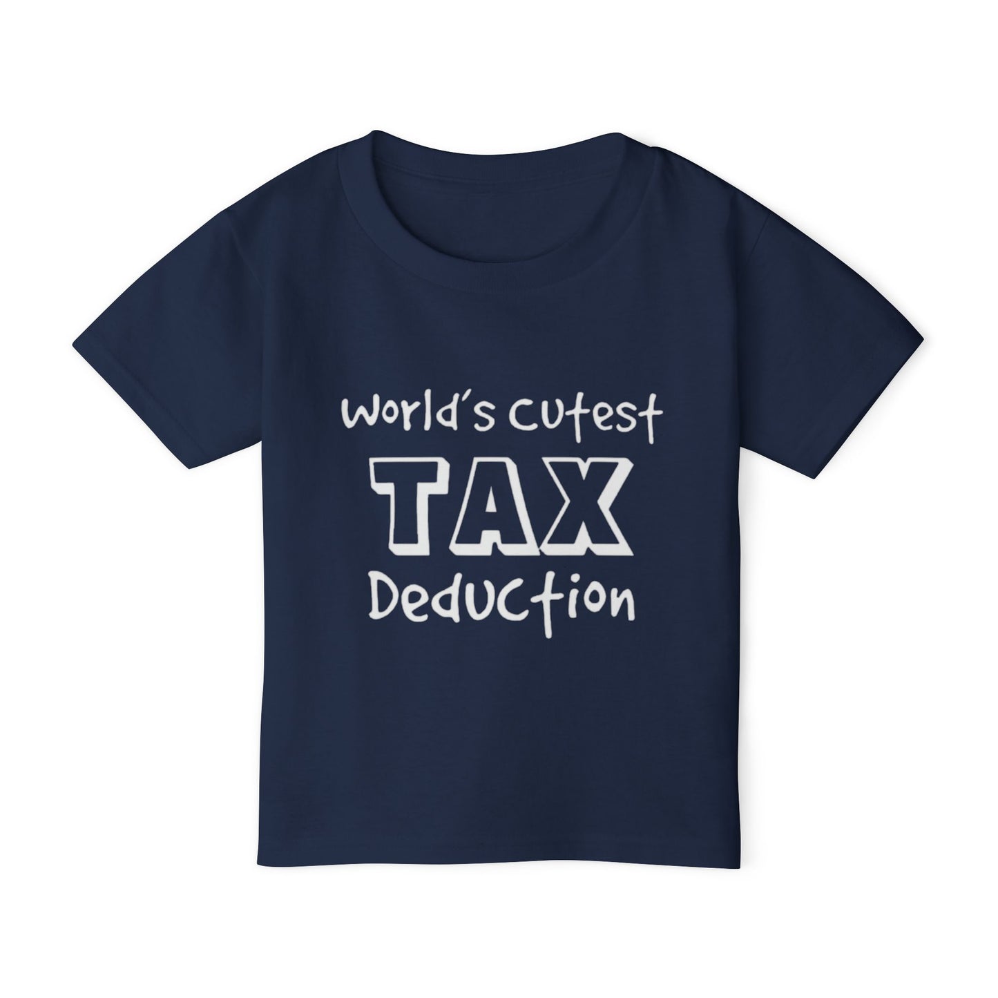 Toddler Tee "World's Cutest Tax Deduction"