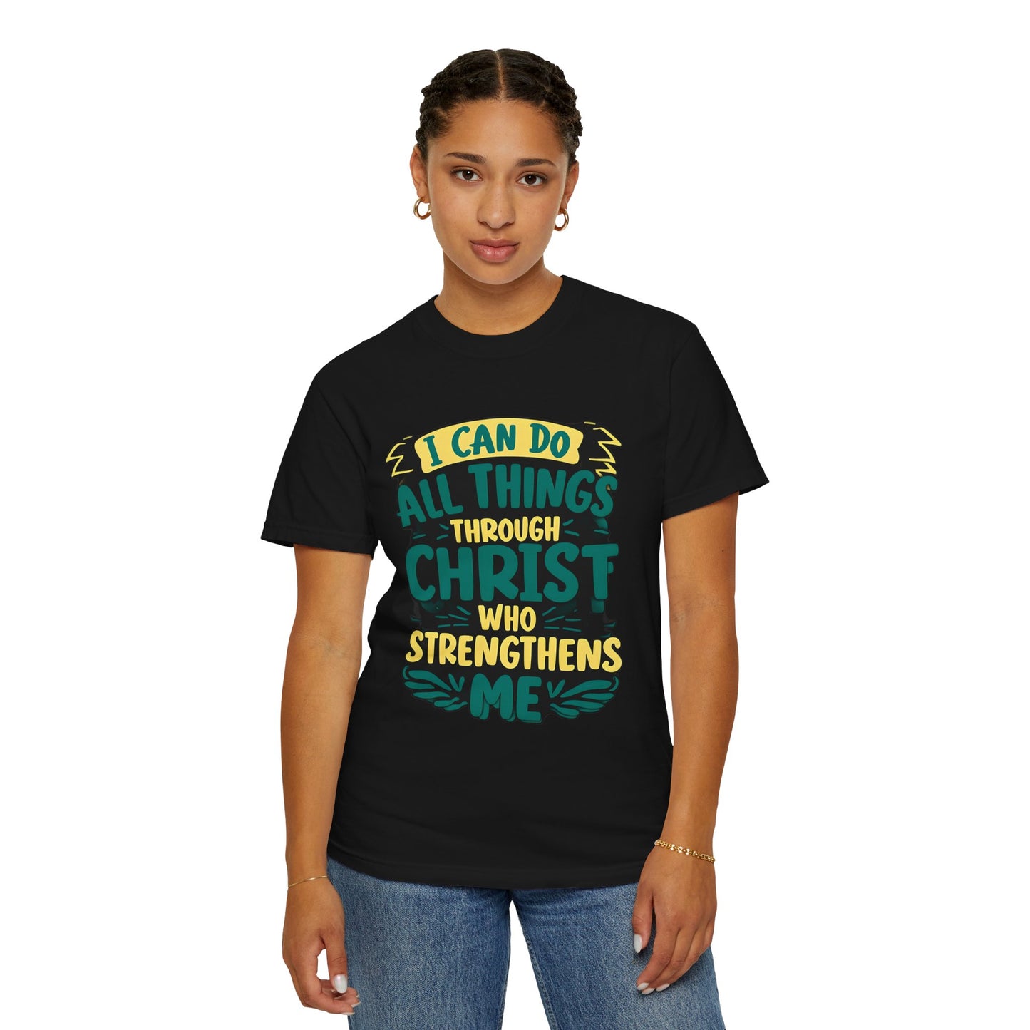 Men's / Women's / Unisex "I Can Do All Things" Inspirational Tee