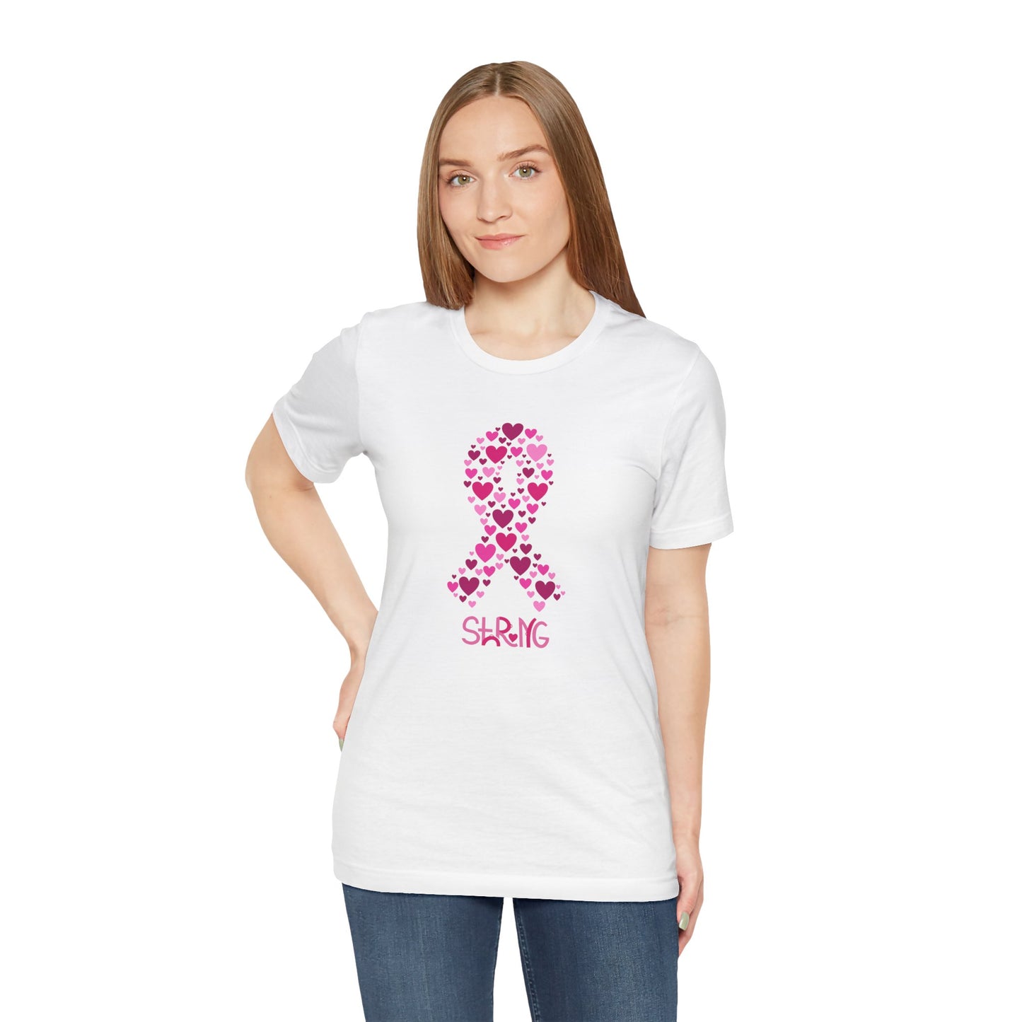 Women's "Strong" Breast Cancer Awareness Tee