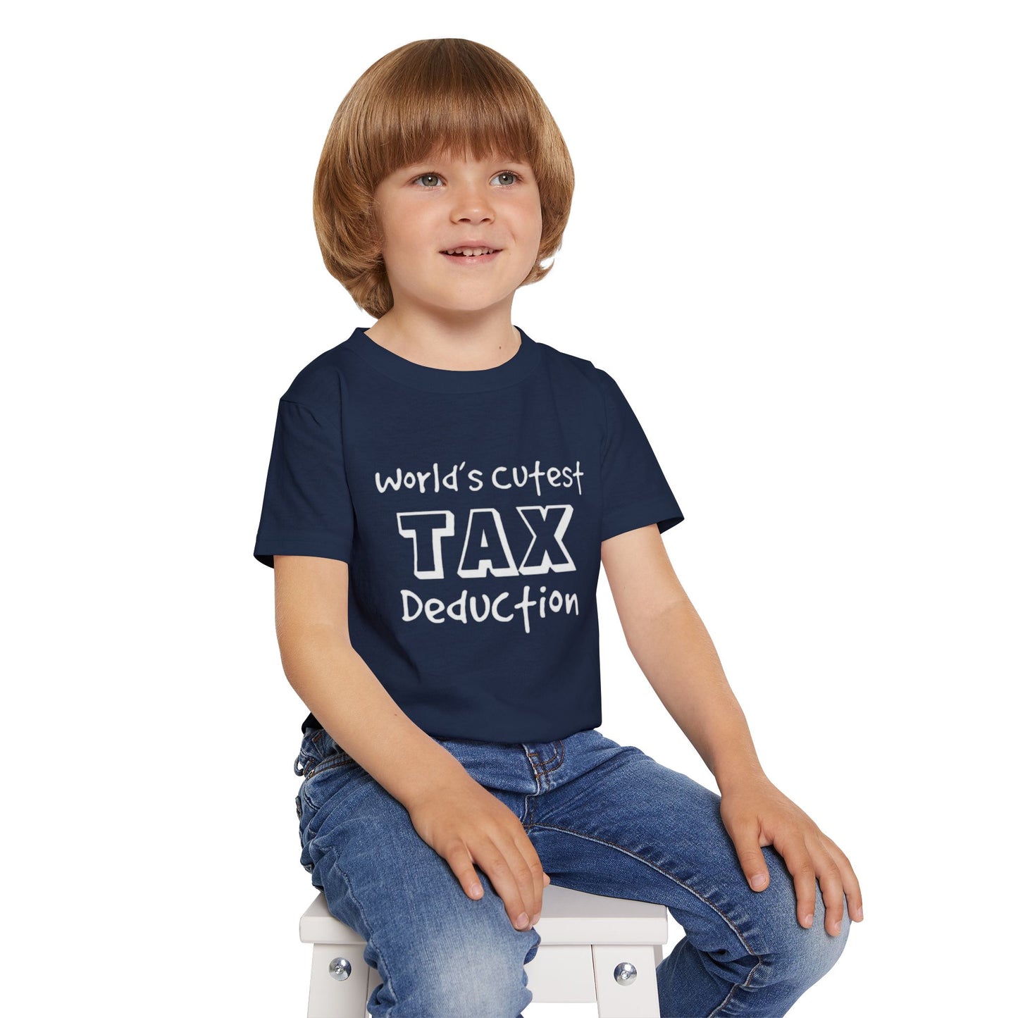 Toddler Tee "World's Cutest Tax Deduction"