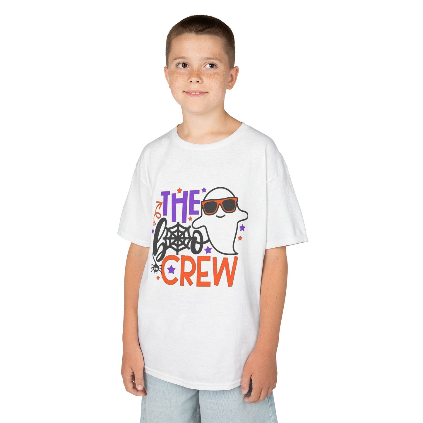 Girl's / Boy's / Unisex "Boo Crew" Fun Youth Halloween Tee