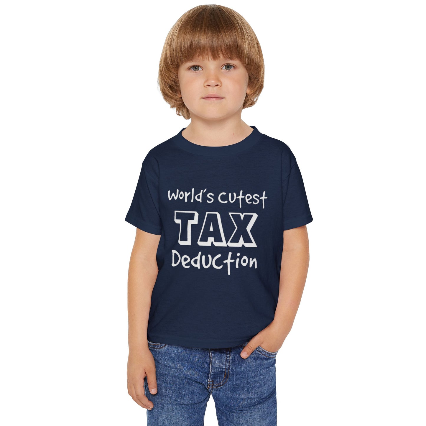 Toddler Tee "World's Cutest Tax Deduction"