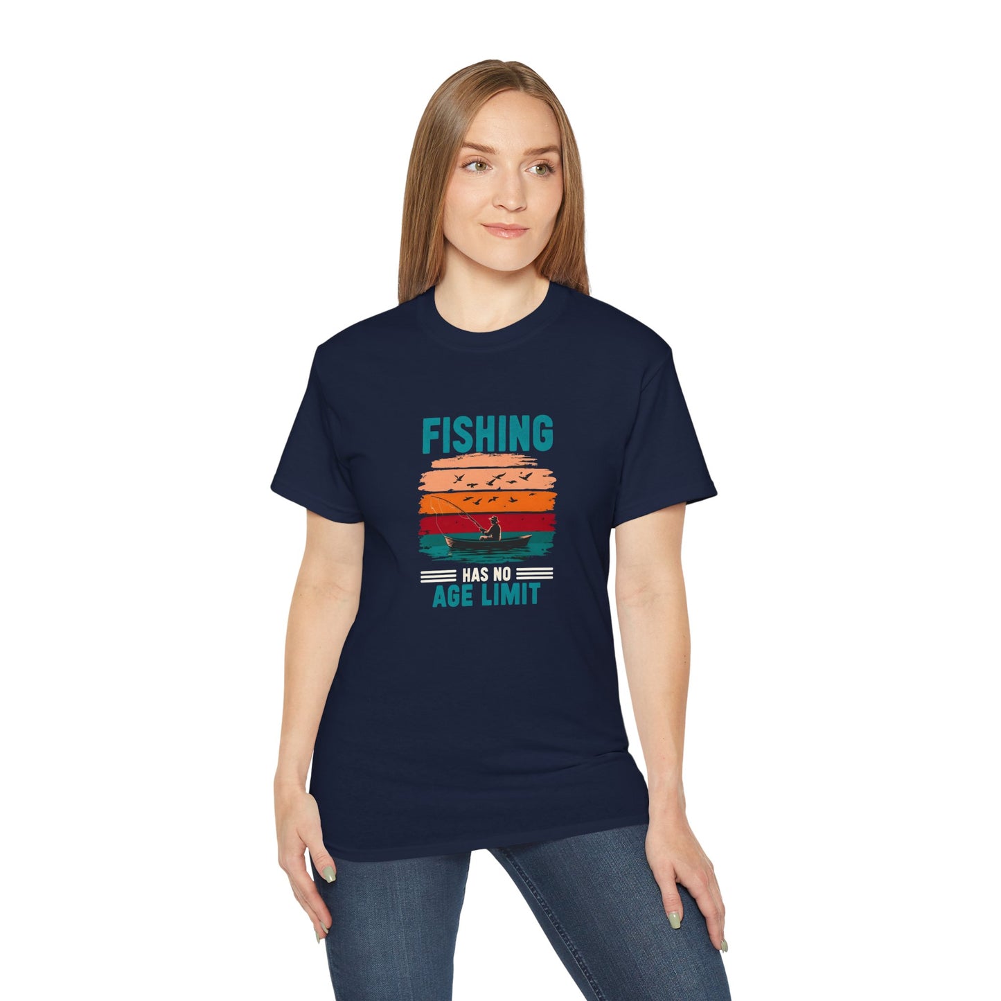 Men's / Women's / Unisex "Fishing Has No Age Limit" Tee