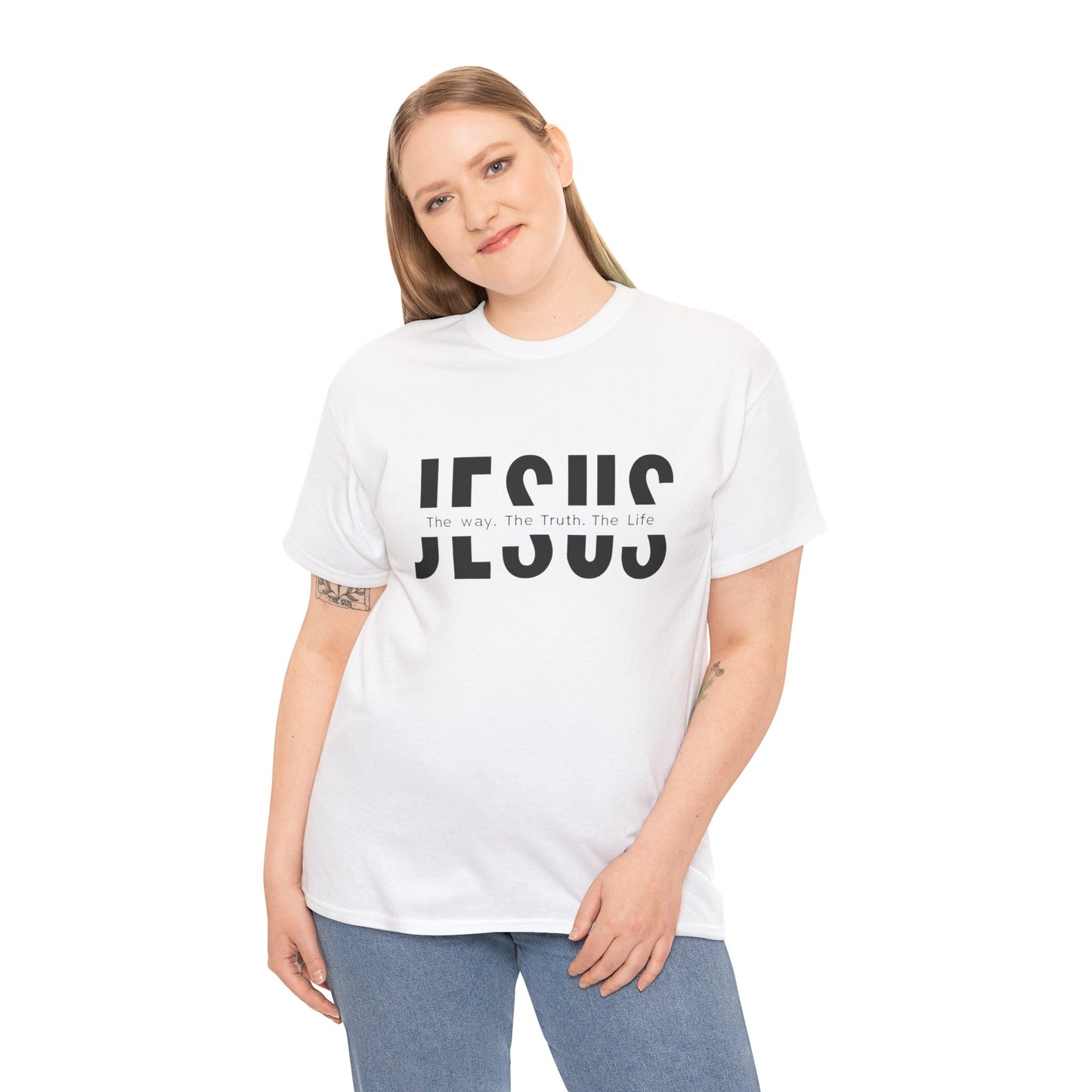 Men's / Women's / Unisex "Jesus" Heavy Cotton Tee