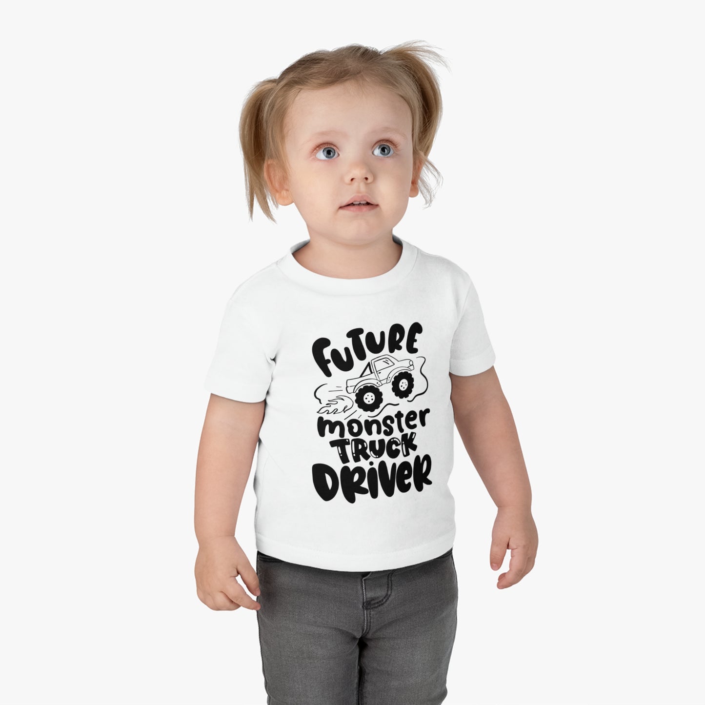 Cute "Future Monster Truck Driver" Infant Tee