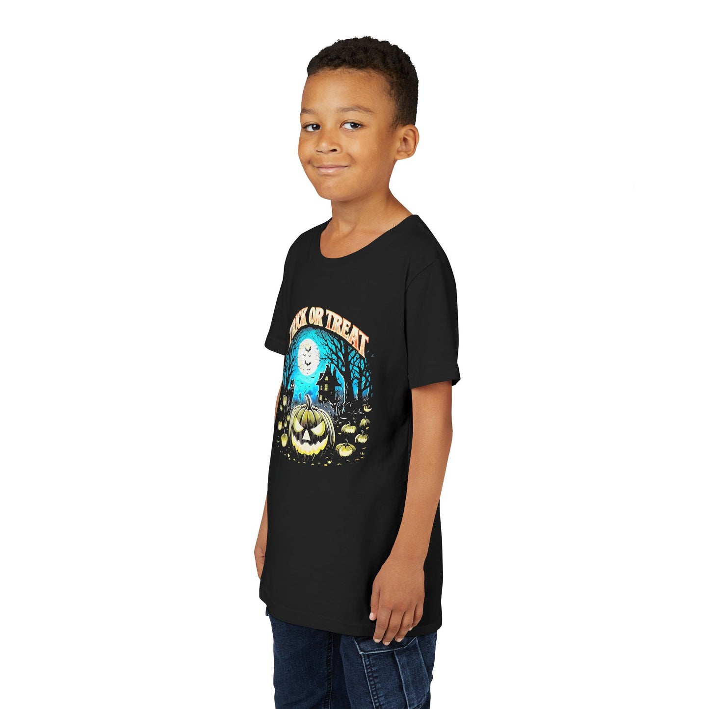 Girl's / Boy's / Unisex Halloween "Trick or Treat" Youth Tee