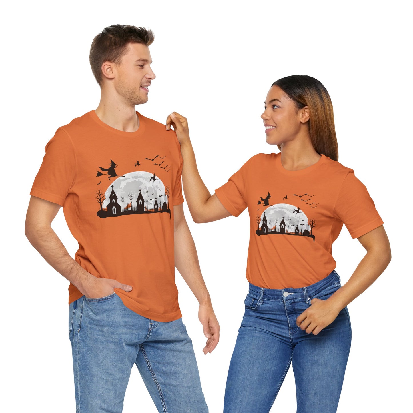 Women's/ Men's / Unisex "Halloween Night Sky" Tee