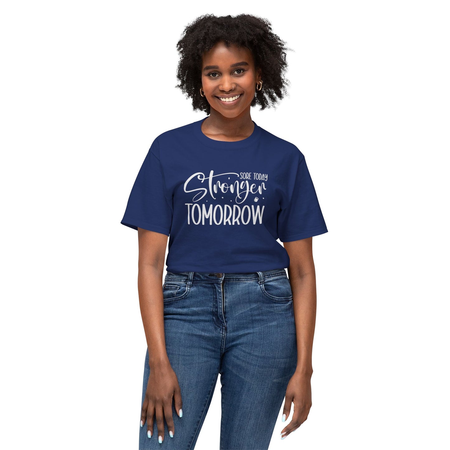 Women's Empowering "Stronger Today" Tee